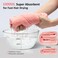 2 Pack Microfiber Hair Towel Wrap &amp; Hair Accessories- Thicken Super Absorbent Hair Turban Towel for Women- Quick Drying Curly, Long, Thick Wet Hair- Anti Frizz, Ultra Soft, 26" x10&ldquo;
