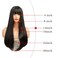 TS Queen Curly Vintage Wig for Women Cosplay Role Play Middle Part 8 inch Medium Length Red Synthetic Hair