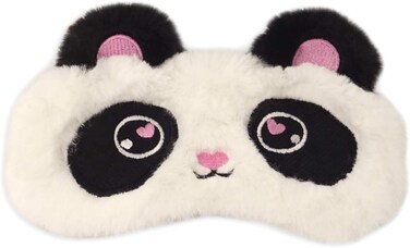 Honbay Cute Panda Sleeping Eye Mask Cartoon Animal Eye Mask for Girls or Boys