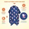 Hair Cutting Cape for Kids - Unicorns Print - Water Resistant Salon Cape - Snap Closure - Kids Haircut Cape - Barber Cape for Kids - Kids Hair Cape