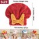 4Pcs Ultra Absorbent Hair Quick Drying Towel for Women Girls New Microfiber Hair Towel Wrap Dry Turban Soft Bow Tie Plopping Head Towels Shower Cap for Kids (Mixed Colors)