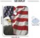 American Flag With Eagle Barber Cape Professional Salon Cape Haircut Apron Hair Cut Cape Waterproof, 55"x65