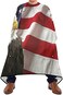 American Flag With Eagle Barber Cape Professional Salon Cape Haircut Apron Hair Cut Cape Waterproof, 55"x65