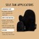 St Moriz Luxury Self Tanning Mitt &amp; Face Mitt Duo Pack - Velvety Soft, Double Sided, Washable Self Tanner Applicator Gloves with Thumb For Even Self Tan Coverage &amp; Streak Free Finish - Pack of 2