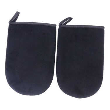 MERRYHAPY 2 Pcs Mini Face Tanning Mitt Tanning Lotion Applicator Bath Mitt Face Mitt for Tanning Lotion Mitt Exfoliator Glove Finger Face Tanning Mitts Mittens Self Tan Sunscreen