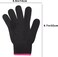 2PCS Heat Resistant Gloves for Hair Styling, Professional Ironing Heat Proof Glove for Hair Curling Wand, Curling, Flat Iron