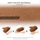 SATINIOR 4 Packs Self Tanning Mitt Applicators Double Sided Sunless Tanning Mittens Reusable Applicator Mittens Tanner Gloves with Thumb(Brown)