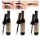 Wine Eyebrow Gel 3 Colors Wine Bottle Tattoo Brow Gel Tint Eyebrow Beauty Dyeing Eyebrow Cream Peelable Tearing Eyebrow Colouring Gel Waterproof Quick Dry Dyeing No Smudge Easy to Color