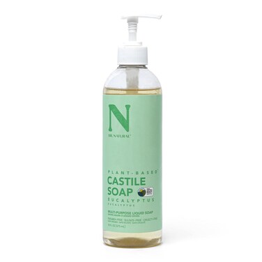 Dr. Natural Castile Liquid Soap, Eucalyptus, 16 oz