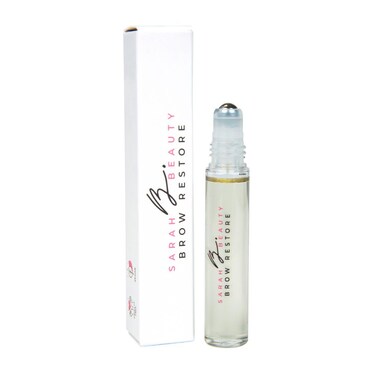 Brow Restore Vegan Eyebrow Growth Serum - Natural Brow Enhancer for Fuller, Thicker Brows   Fast Brow Regrowth &amp; Hair Restoration Treatment   Cruelty-Free   0.33 fl Oz