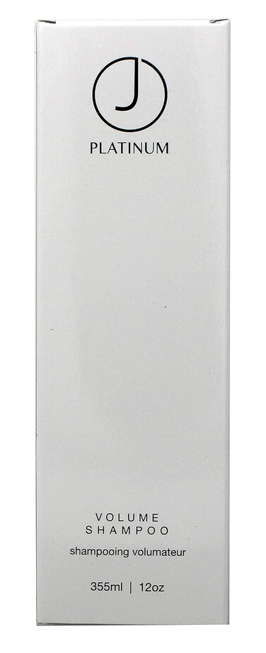 J Beverly Hills Platinum Volume Shampoo with Coconut Oil for Hydrating Hair, (3.4 Oz, 12 Oz, 32 Oz)