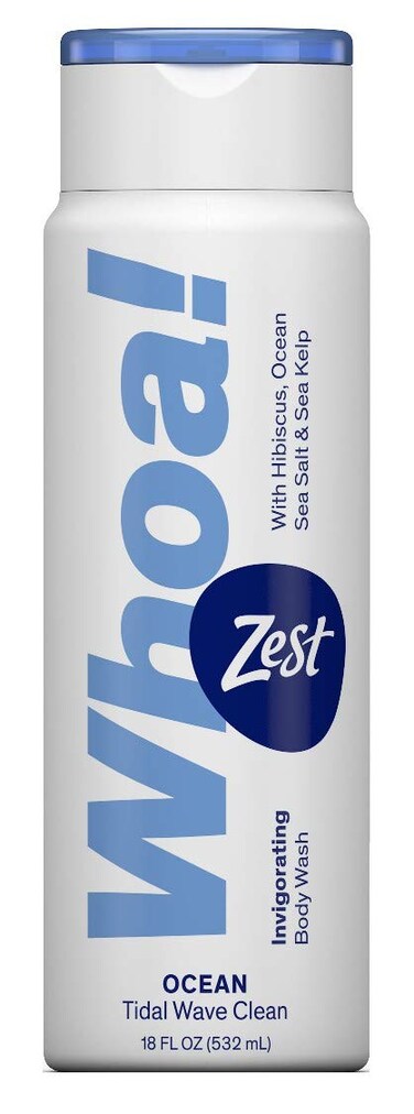 Zest Whoa Ocean Body Wash, 18 oz