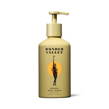 WONDER VALLEY - Hinoki Body Wash   Vegan, Cruelty-Free, All Skin Types   Hydrates, Cleanses, and Microbiome-Friendly (10.1 fl oz   300 ml)
