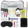 Travel Toiletry Kit, Hygiene Kit for Travel, Business &amp; Charity, 14-Piece Kit Reusable Toothbrush, Bath Soap &amp; Other Essential Toiletries, 1-Pack Cosmetic Bag