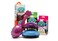 Knot Genie Supreme Detangling Hair Brush for Kids   Perfect Detangling Brush for Curly Hair, Gently Separate Tangles, Leaves Hair Smooth and Shiny   The Pain-Free Knot Detangler (Royalty Blue)