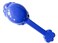 Knot Genie Supreme Detangling Hair Brush for Kids   Perfect Detangling Brush for Curly Hair, Gently Separate Tangles, Leaves Hair Smooth and Shiny   The Pain-Free Knot Detangler (Royalty Blue)