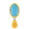 NEW Cala Wet-N-Dry Kids &amp; Travel Detangling Hair Brush (Yellow)