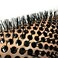 Phillips Brush Luxe Vented Thermal Round 3 Brush - 2 inch Diameter Vented Barrel Brush with Heat Retaining Aluminum Core, Sleek Rose Gold &amp; Black Colorway