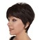 Wigs Brushed Pixie (Dark Brown)