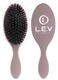 Hair Brush - Hair Brush for Thick, Curly, Natural Black Hair - Boar Bristle, Nylon, Flexible, Wet Hair Brush - 360 Wave Brush - Beige