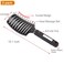 PERFEHAIR Curved Vented Hair Brush 2-Pack - Ergonomic Detangling and Massage Blow Dry Brush for Thick Hair, Vented Hairbrush for Women &amp; Men