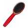 Bling Smooth and Detangle Hair Brush for Women, Girl, Wet/Dry Hair Massaging (Red01)