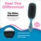 Wet Brush Shine Enhancer, Artic Blue - Ultra-soft IntelliFlex and Natural Boar Bristles for Shiny, Smooth Hair - For Women, Men, Wet or Dry Use