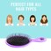Wet Brush Detangling Hair Brush - Purple - 2 Pack Detangler - Comb for Women, Men &amp; Kids - Wet or Dry &ndash; Removes Knots and Tangles, Best for Natural, Straight, Thick &amp; Curly Hair &ndash; Pain Free