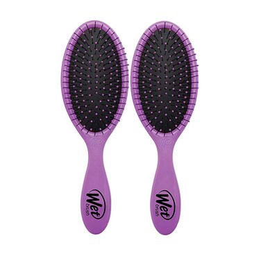Wet Brush Detangling Hair Brush - Purple - 2 Pack Detangler - Comb for Women, Men &amp; Kids - Wet or Dry &ndash; Removes Knots and Tangles, Best for Natural, Straight, Thick &amp; Curly Hair &ndash; Pain Free