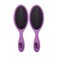 Wet Brush Detangling Hair Brush - Purple - 2 Pack Detangler - Comb for Women, Men &amp; Kids - Wet or Dry &ndash; Removes Knots and Tangles, Best for Natural, Straight, Thick &amp; Curly Hair &ndash; Pain Free