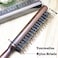 Little Wonder Boar &amp; Tourmaline Nylon Bristle Brush with Rat Tail Handle for Back Combing, Volume Creation, and Hair Styling - Colors May Vary (T-3P)