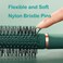 Styling Brush Detangling Brushes Anti-Static Detangler Hairbrush Blow Drying Comb Elastic Nylon Bristle Pins Fashion Massage Brushes for Men and Women Adults and Kids Wet or Dry All Hair