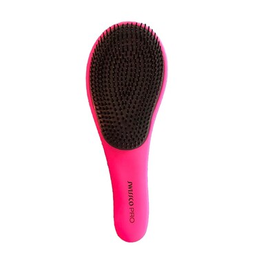 Swissco Pro Soft Touch Ultimate Detangler Hair Brush (Deep Pink)