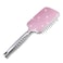 Fashion Pink Crystal Paddle Brush,Exclusive Blingbling Hair Brush,Massage Air Cushion Rhinestone Hair Comb For Women