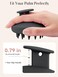 HEETA Scalp Massager Hair Growth, Scalp Scrubber with Soft Bristles, Integrated Silicone Design, Scalp Exfoliator for Dandruff Removal &amp; Relax Scalp, Shampoo Brush Fit Wet Dry Hair Use, Black