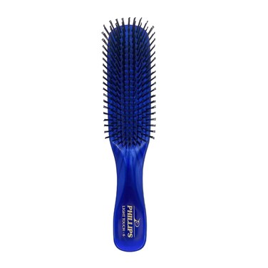 Phillips Brush Sapphire Blue Light Touch 6 Hair Brush - Part of the Gem Collection (Sapphire)