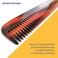 Hair Comb For Men 7.1 inch Fine and Coarse Tooth For Hair Beard And Moustache Hand Made and Sawcut (Hair Comb H1)