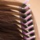 Wide Tooth Rat Tail Comb for Curly Hair Wet Comb Detangling Parting Hair Comb for Women Men Hair Stylist - Pink
