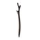 Classical Handmade Carved Hair Sticks-Natural Black Sandalwood(ebony) Hair Styling Pins Chopsticks for Hair Updo Making Accessory-7 Inches Long (Antler)