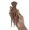 Comb for African Hair  Parting Comb for Braiding Wooden Afro Pick Comb Three Tooth Cornrows Stylist