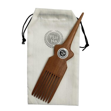 Comb for African Hair  Parting Comb for Braiding Wooden Afro Pick Comb Hair Parting Tool