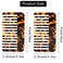 Fsmiling Hair Detangling Comb, Small Travel Purse Wide Tooth Pocket Comb for Thick Curly Wavy Hair, Acetate Hair Detangler Comb for Wet And Dry, 2 Pack