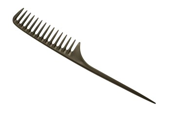 Carbon Wide Tooth Rake Comb with Tail &ndash; Child-Friendly Detangler, Natural Curl &amp; Beach Wave Comb, Texture Styler, In-Shower &amp; Static-Free Styling for All Hair Types