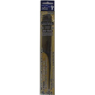 Y.S. Park YS-101 Basic Tail Comb, Carbon Black, 0.0707 kg