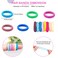 400 PCS Baby Hair Ties &ndash; No Damage Elastic Ponytail Holders, Soft Seamless Multicolor Hair Bands for Toddlers and Girls, Baby Hair Accessories (30 Colors)