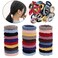 Wetopkim 30 Pcs Hair Ties, Non-Slip and Seamless Hair Bands for Thick Heavy and Curly Hair, Lightweight Highly Elastic and Stretchable