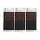 minihope 4mm Non-Metal Hair Ties, 90 Count, Brown &amp; Black, Value Pack