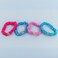 Lilly Pulitzer Satin Scrunchies, 4 Piece Scrunchie Set for Women and Girls, Cute Mini Hair Ties, Assorted (Assorted Solids)