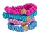 Lilly Pulitzer Satin Scrunchies, 4 Piece Scrunchie Set for Women and Girls, Cute Mini Hair Ties, Assorted (Assorted Solids)