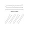 330 Count U Shaped Silver Hair Pins for Buns, YINGFENG 2.4inch Bun Pins Silver Hair Pins for Women with Storage Box for Updos French Twists